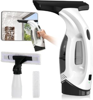 Window Vacuum Squeegee Cordless, 20...