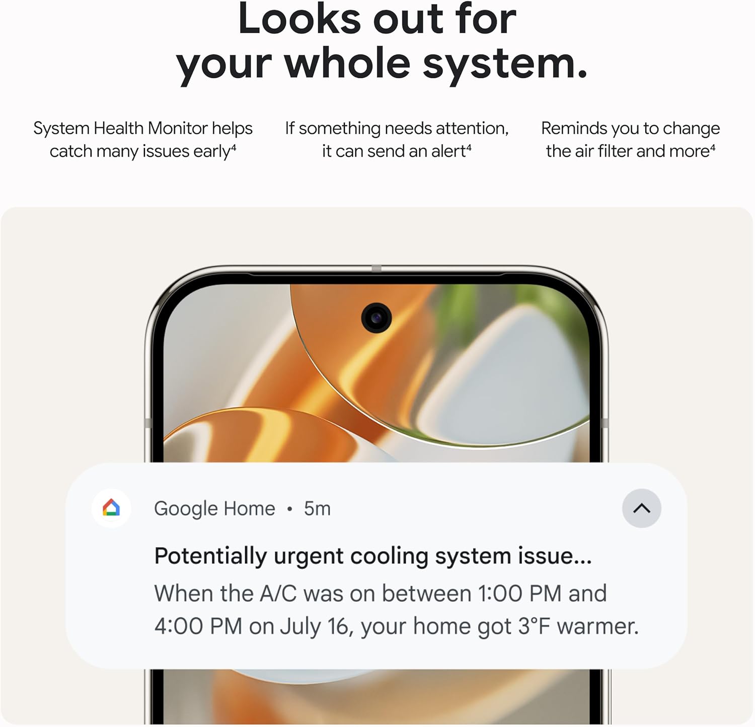 Google Nest Learning Thermostat (4th Gen, 2024) with Nest Temperature Sensor - Energy Saving Smart Thermostat - Compatible with Alexa, Apple HomeKit and Google Home App - Polished Gold - Image 6