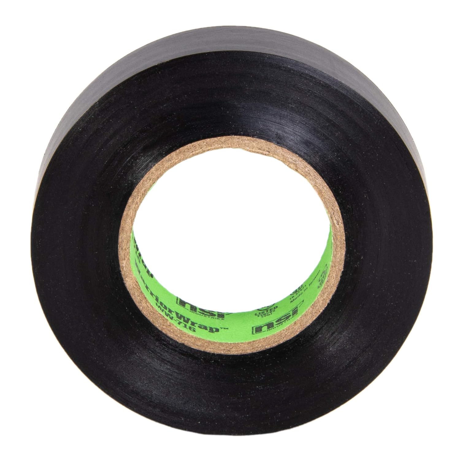 WarriorWrap General 3/4 in. x 60 ft. 7 mil Vinyl Electrical Tape, Black - Image 8