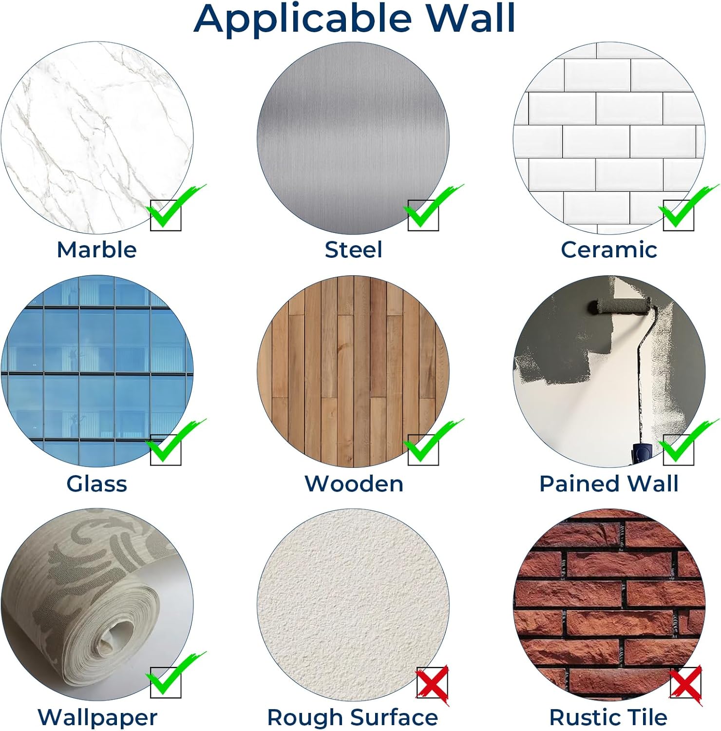 Shampoo and Conditioner Dispenser, Pollock Shower Soap Dispenser 3 Chamber No Drill, Wall Mounted Shampoo Body Wash Conditioner for Bathroom Large Capacity,White - Image 5