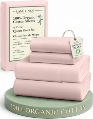LANE LINEN Eco Friendly 100% Organi...