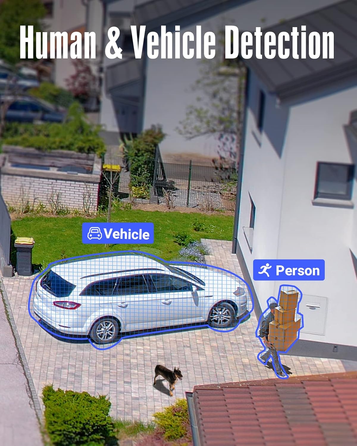 ANNKE 3K Lite H.265+ Security DVR Recorder with AI Human/Vehicle Detection, 8CH Hybrid 5-in-1 CCTV DVR for Surveillance Camera, Supports 8CH Analog and 2CH IP Cameras, Remote Access (No Hard Drive) - Image 2