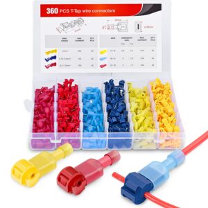 Nilight 360PCS T-Tap Wire Connector...