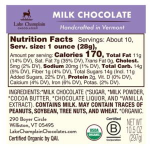 Lake Champlain Organic Solid Milk C...