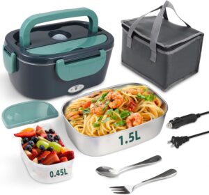 Electric Lunch Box Food Heater, 80W...