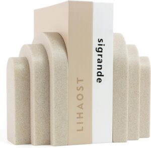 Heavy Duty Bookends for Shelves, 6....