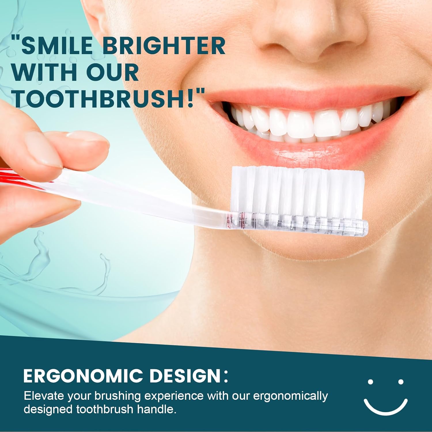 Navona 100 PCS Travel Toothbrush and Toothpaste Set, Travel Toothpaste, Bulk Toothpastes, Individually Wrapped Bulk Toothbrush, Ergonomics Handle,Medium Soft Bristle, Perfect for Hotel - Image 5