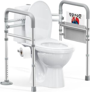 HOMLAND Toilet Safety Rails for Sen...