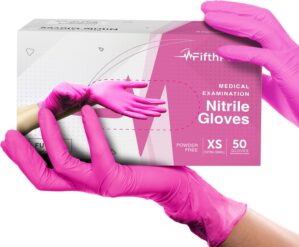 FifthPulse Fuchsia Hot Pink Nitrile...