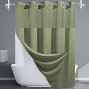 Sage Green Hotel Shower Curtain ...