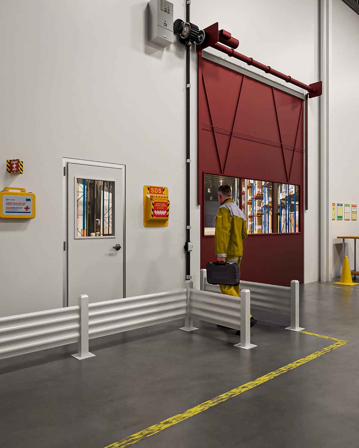 Yellow Safety - Workplace Safety Poster - Non-Lamintated, 12 x 16 (Lifting) - Image 3