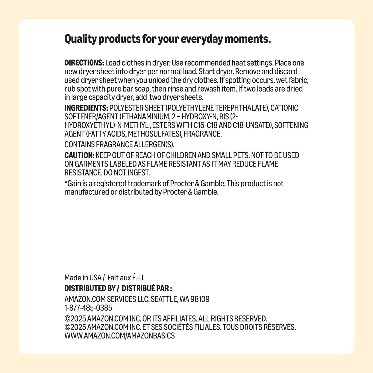 Amazon Basics Dryer Sheets, Original, Laundry Fabric Softener, 160 Count - Image 6