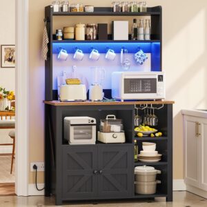 Itaar 35.4 inch Coffee Bar Cabinet,...
