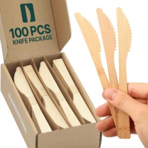 100% Bamboo Utensils – Carbon...