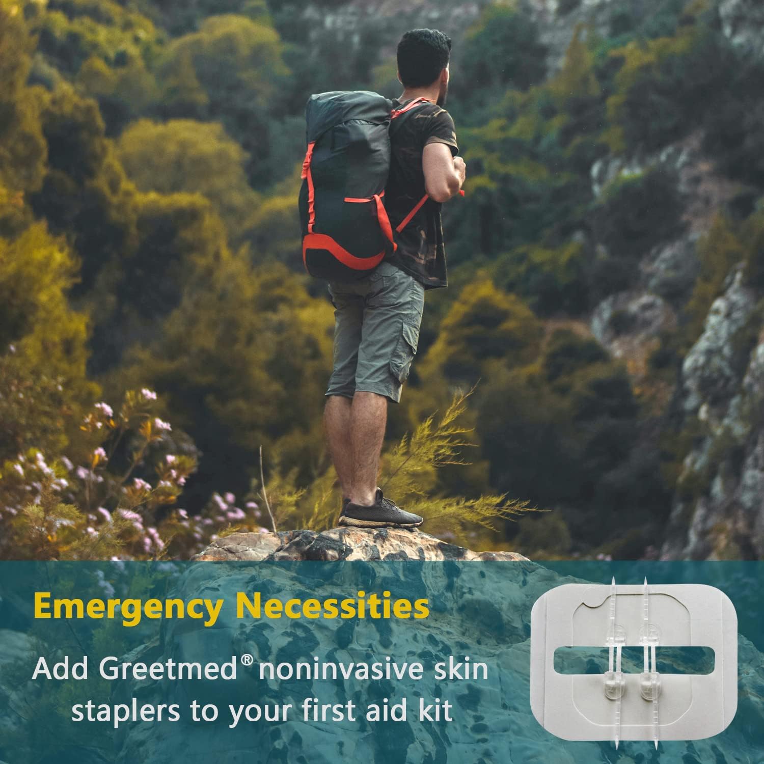 Emergency Wound Closure Strips Zip Stitch Sutures Kit, 2 Pcs Zipstitch Butterfly Bandages Laceration Closure Kit, Quick Clot Wound Closure Device for Wound Care - Image 8