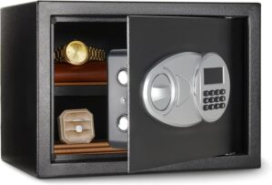 Amazon Basics Steel Security Safe a...