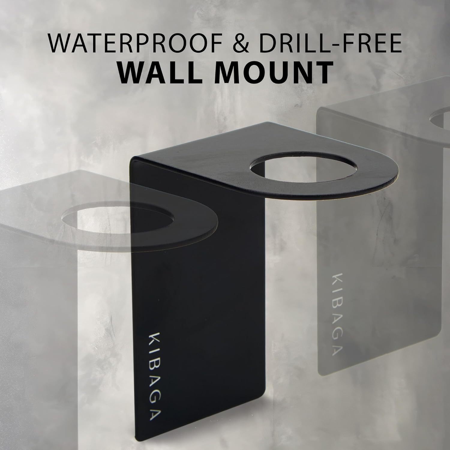 Stylish Shampoo and Conditioner Dispenser Set of 3 for Wall Mount - Modern Drill Free 21oz Shower Soap Bottles with Labels - Easy Refill Body Wash Dispensers for an Instant Bathroom Decor Upgrade - Image 6