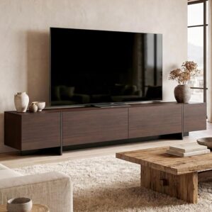 AIEGLE 95.1″ W TV Stand with ...