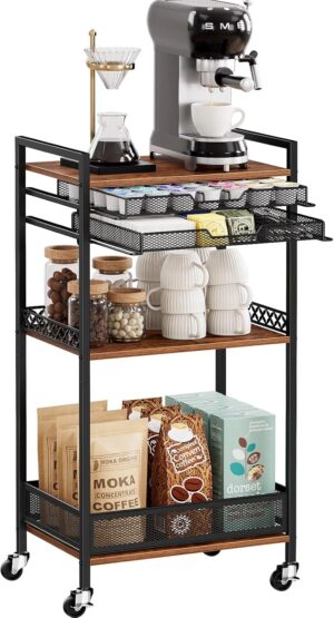K Cup Holder Cart, Coffee Station O...