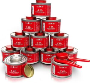 Gas One 12 Pack 6 Hour Chafing Fuel...