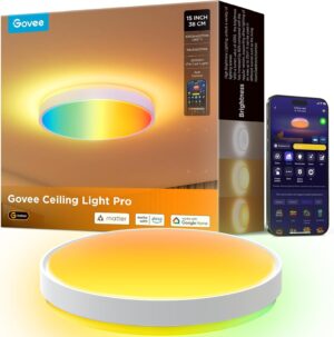 Govee Smart Ceiling Light 4300LM, R...