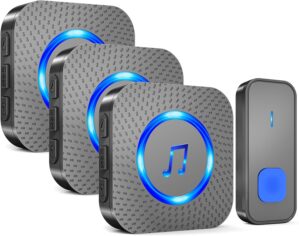 Wireless Doorbell, Waterproof Chime...