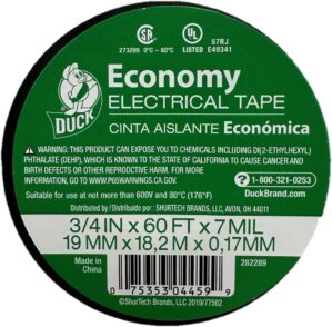 Duck Brand Economy Electrical Tape,...