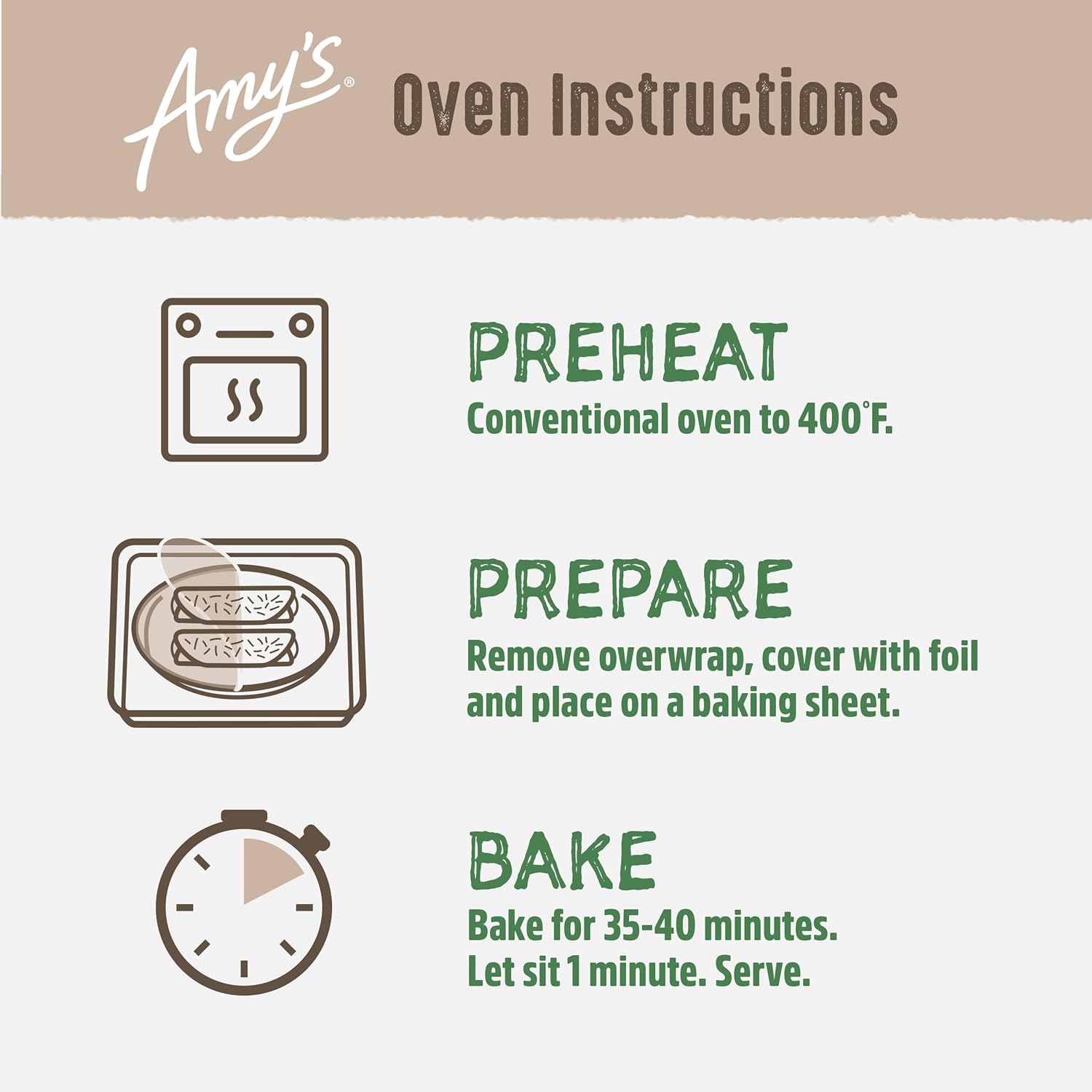 Amy's Frozen Meals, Cheese Enchilada Entree, Gluten Free, 9 oz. - Image 7