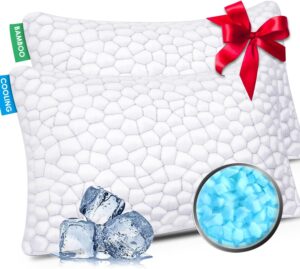 Cooling Pillow Queen Size Set of 2,...
