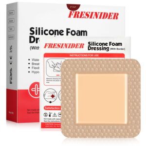 FRESINIDER Silicone Foam Dressing w...