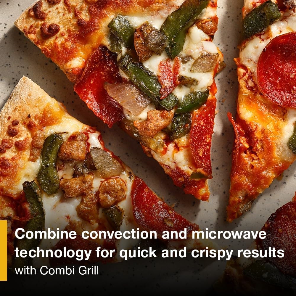 Whirlpool WMCS5522RS Countertop Microwave 1.0 Cu. Ft, All-in-One Multifunctional, Air Fry, Bake, Grill, Roast, 900 Watt Microwave, Stainless Steel - Image 5