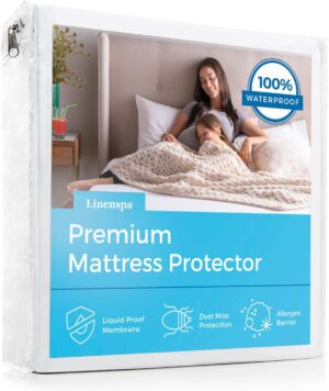 Linenspa Waterproof Mattress Protec...