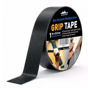Rubber Grip Tape, 1 In x 20 Ft Non-...