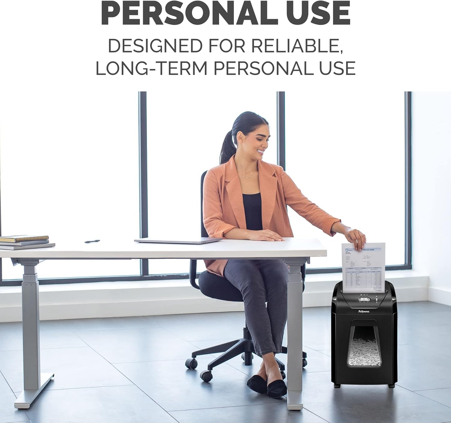 Fellowes 14C10 14-Sheet Cross-Cut Home Office Paper Shredder - Image 8