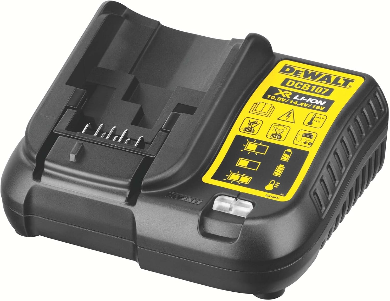DEWALT 20V Max Cordless Drill Driver Set, 2 Speed, High Performance Motor, Includes 2 XR 1.3Ah Li-Ion Batteries, Charger and Contractor Bag (DCD771C2) - Image 7