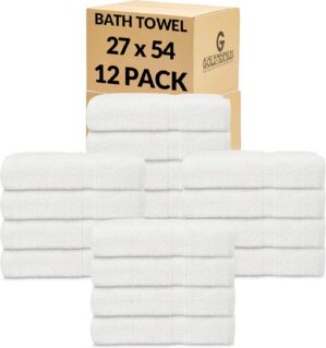 GOLD TEXTILES Premium Bath Towel Se...