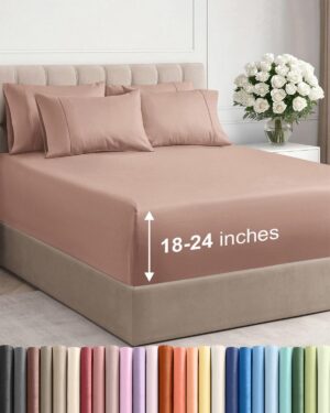 Extra Deep King Sheet Set – 6...