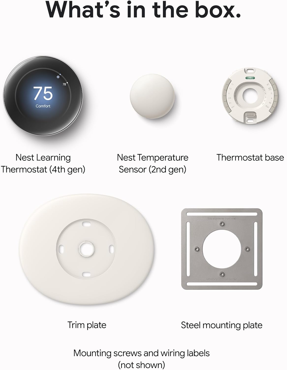 Google Nest Learning Thermostat (4th Gen, 2024) with Nest Temperature Sensor - Energy Saving Smart Thermostat - Compatible with Alexa, Apple HomeKit and Google Home App - Polished Gold - Image 13