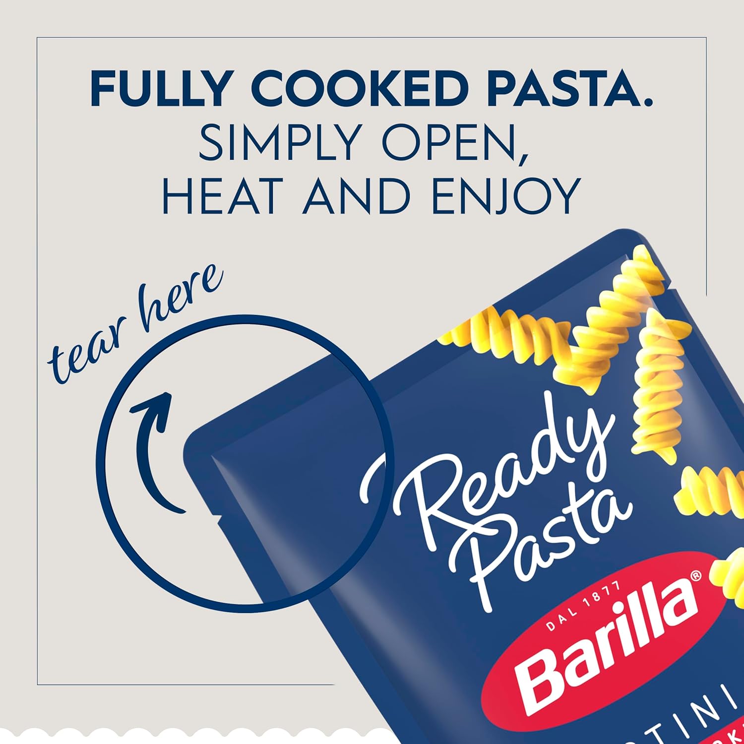 Barilla Ready Pasta, Fully Cooked Rotini Pasta, Non-GMO & Kosher, 7 oz (Pack of 7) - Image 8