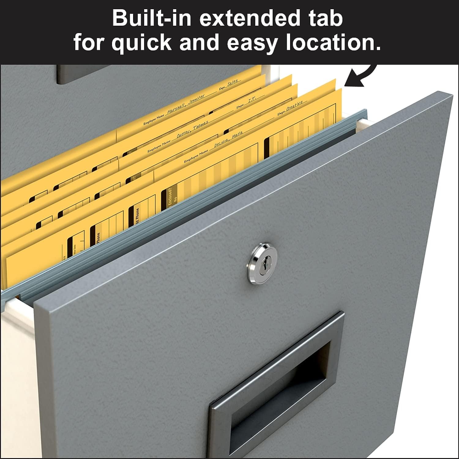 ComplyRight Confidential Employee Safety and Training Record Folder | 9-1/2” x 11-3/4” | File Folder | 25 Pack - Image 4