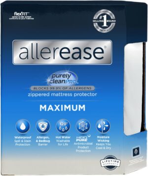 AllerEase Waterproof Mattress Prote...