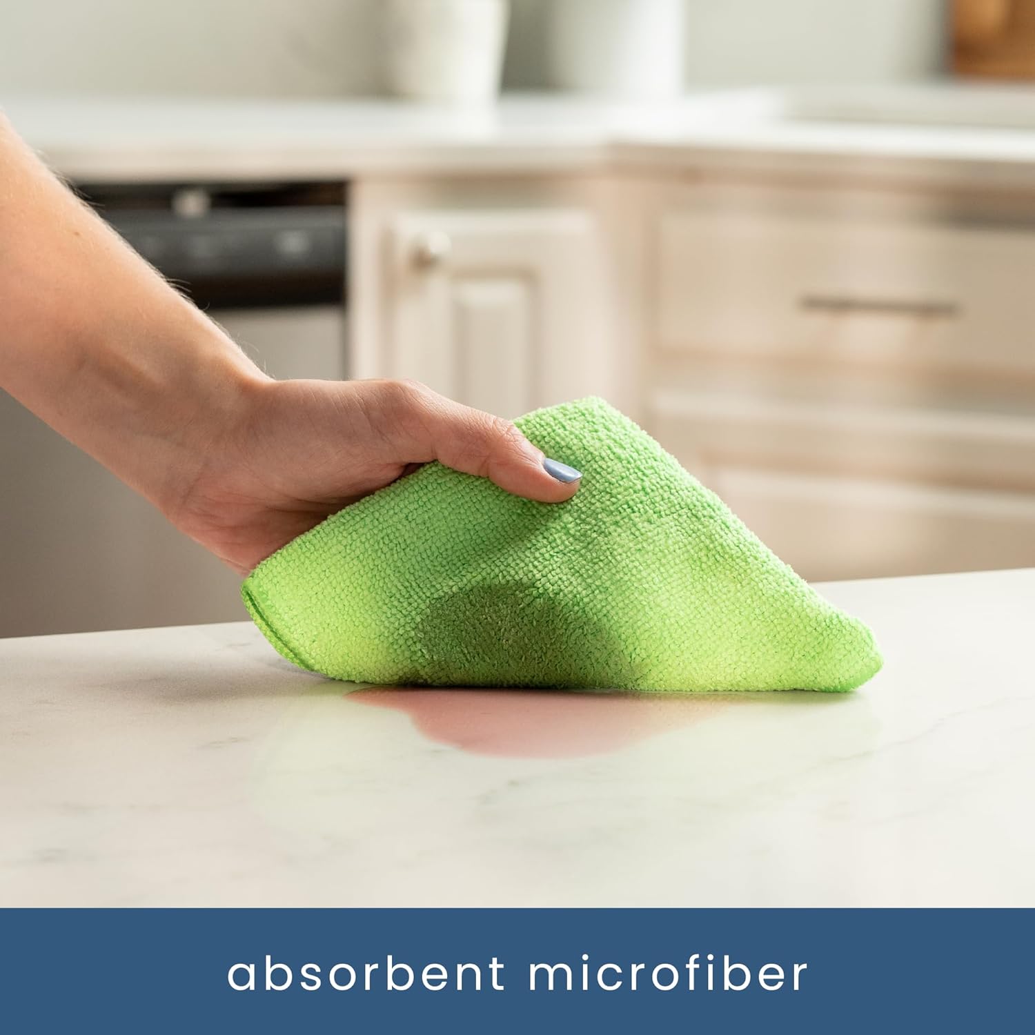 S&T INC. 150 Pack Microfiber Cleaning Cloth, Bulk Towels for Home, Reusable Microfiber Towels for Cars, Cleaning Rags, Assorted, 11.5 Inches x 11.5 Inches, 150 Count - Image 2