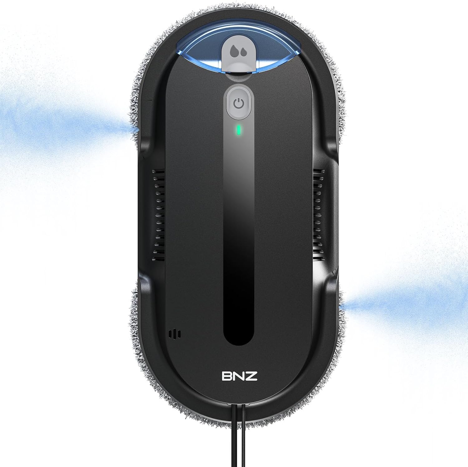 BNZ Smart Window Cleaning Robot, Twin Turbo & Dual Auto-Spray Window Cleaner with Multiple Safety System, AI Path Planning, Frameless Edge Detection, K1 (Matt Black) - Image 9