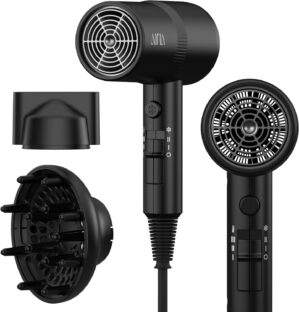 AINA Hair Dryer with Diffuser, Blow...