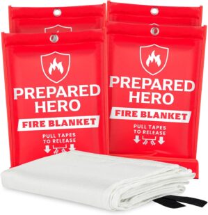 Prepared Hero Emergency Fire Blanke...