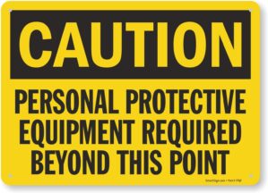 SmartSign “Caution – Pe...