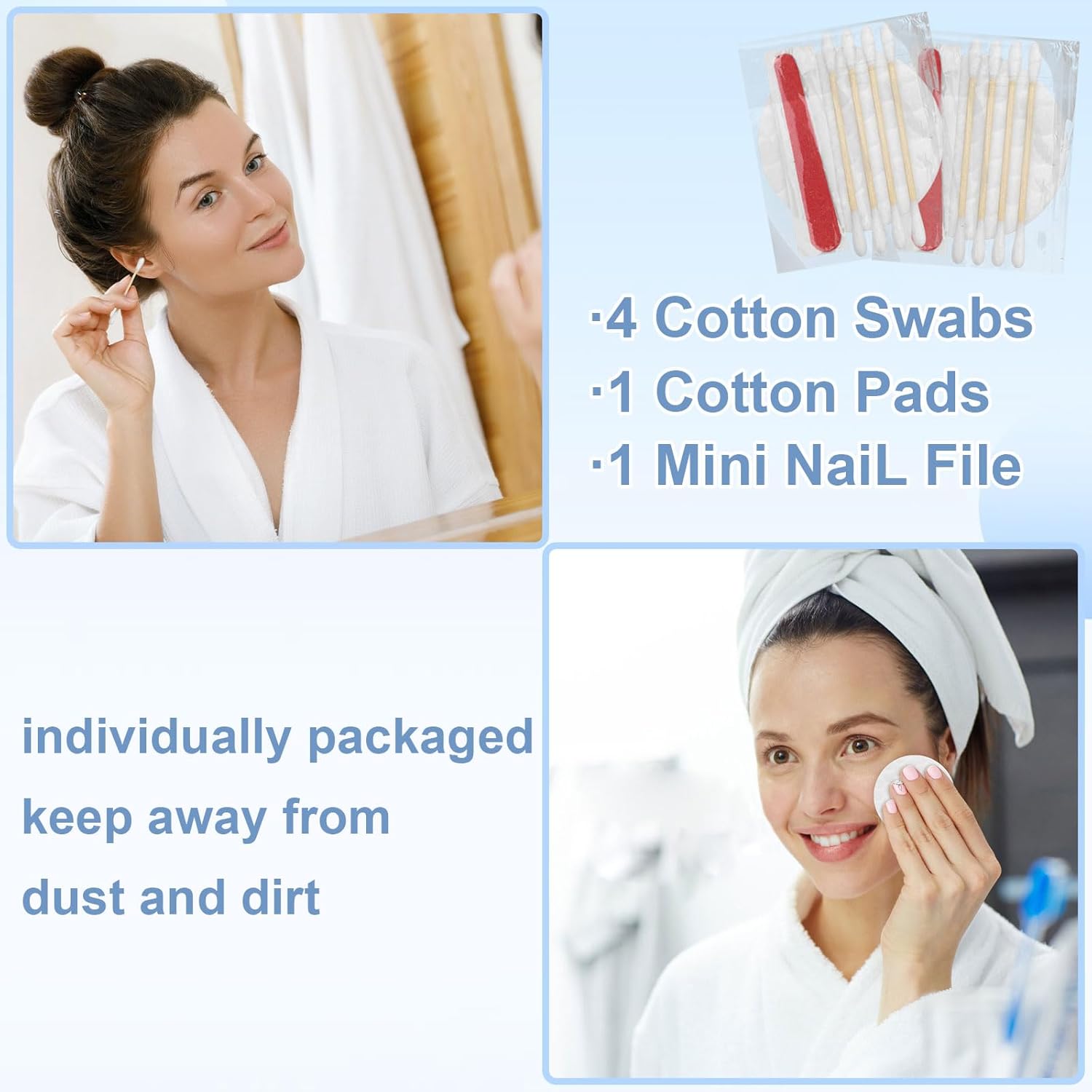Toiletry Kits Homeless Personal Hygiene Kits for Homeless Care Package Supplies In Bulk, Disposable Travel Size Essential Women Men Toiletries Set for Hotel, Charity,Camping,Travel (40 Pack) - Image 5