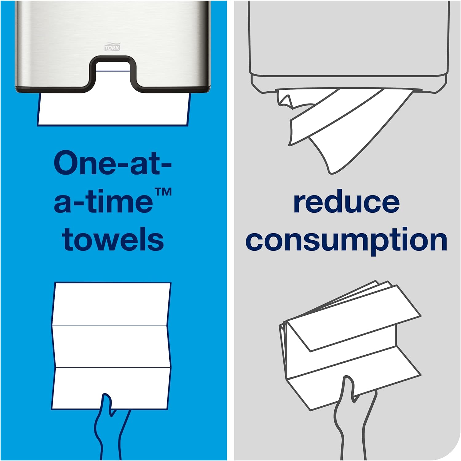 Tork Multifold Hand Towel, Natural, 100% recycled, FSC certified, Compatible with H2 Dispensers, 16 packs x 250 sheets (MK520A) - Image 5