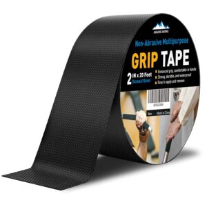 Rubber Grip Tape, 2 In x 20 Ft Non-...