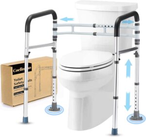 Toilet Safety Rails (300 LB) – Ad...